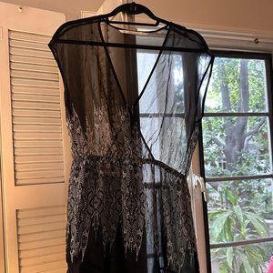 Cynthia Vincent Dresses | 12th St By Cynthia Vincent Ruffled Mini Silk